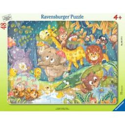 Puzzle 48p Il Pleut! Ravensburger Ikaipaka jeux & jouets Royan
