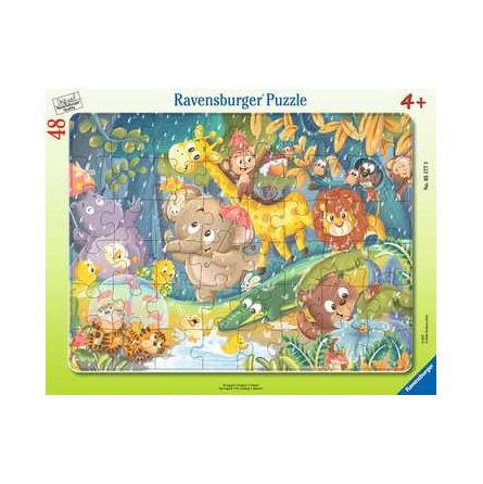 Puzzle 48p Il Pleut! Ravensburger Ikaipaka jeux & jouets Royan
