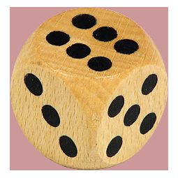 Gros dés en bois marc vidal Ikaipaka jeux & jouets Royan