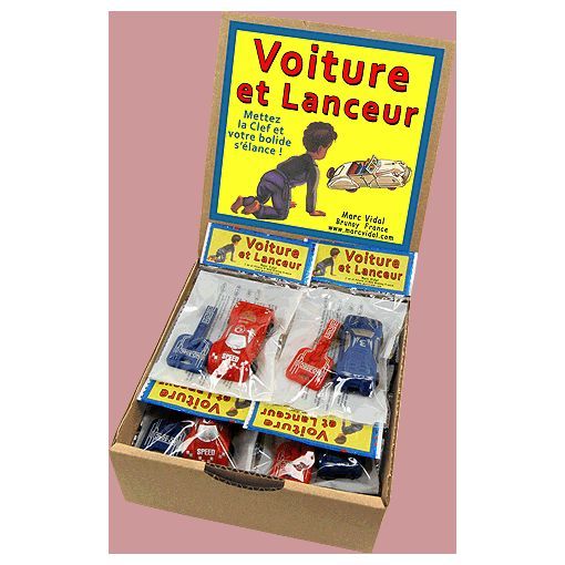 Mini voiture avec lanceur marc vidal Ikaipaka jeux & jouets