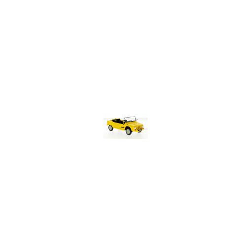 Voiture miniature Citroën Méhari 1970 Jaune 1/24  Ikaipaka jeux