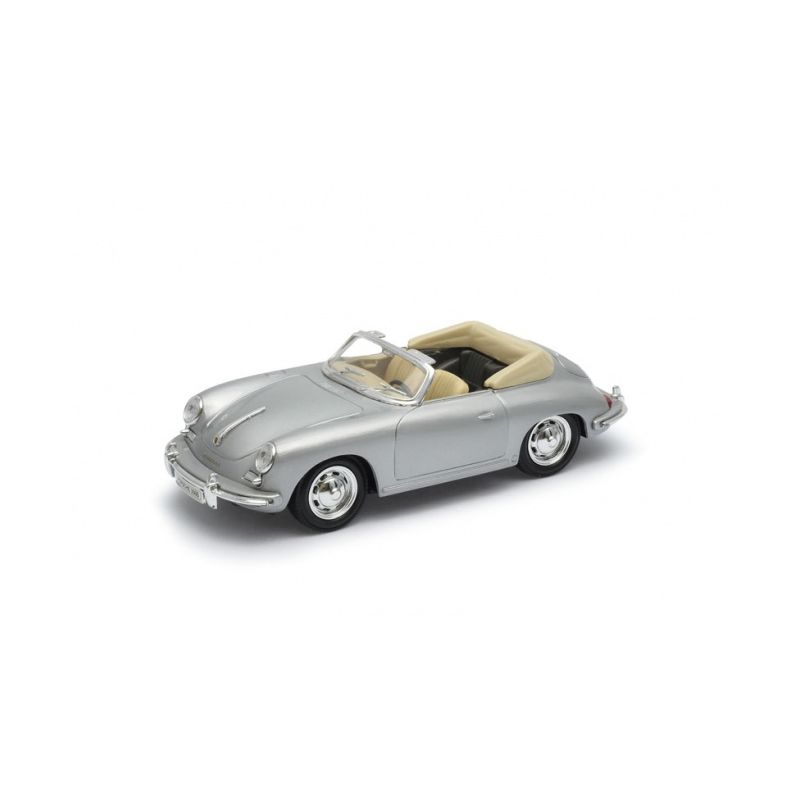 Voiture miniature Porsche 356 Berline Coupé Cabriolet grise