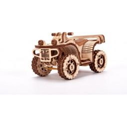 Maquette voiture 3D en bois - ATV - 57 pcs  Ikaipaka jeux &