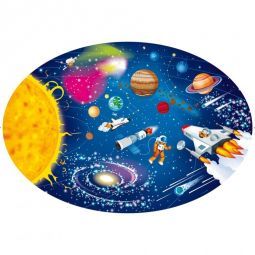 Puzzle 200p + livre L'Espace, Le Système Solaire Sassi Ikaipaka