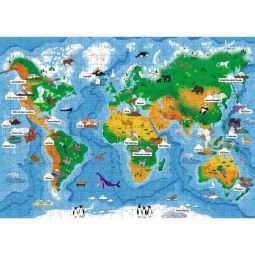 Le coffret du Méga Atlas des Volcans Sassi Ikaipaka jeux &