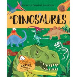 Le Coffret du Méga Atlas des Dinosaures Sassi Ikaipaka jeux &
