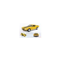 Voiture miniature Chevrolet Camaro Chevy Jaune 1971 1/18 