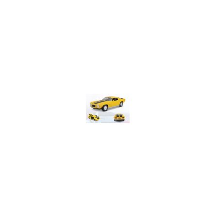 Voiture miniature Chevrolet Camaro Chevy Jaune 1971 1/18 