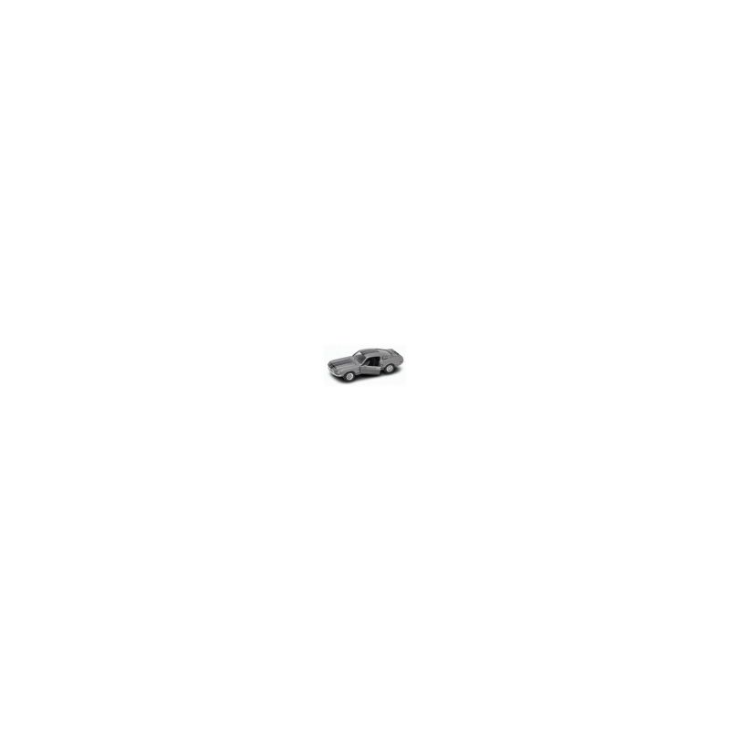 Voiture miniature Shelby Mustang GT-500KR gris bandes noires