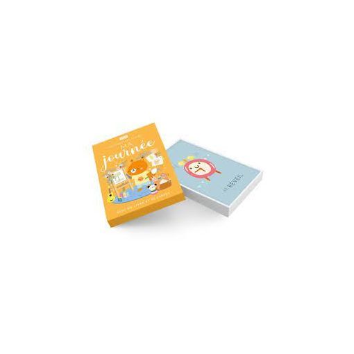 Mes premières cartes Ma Journée Sassi Ikaipaka jeux & jouets