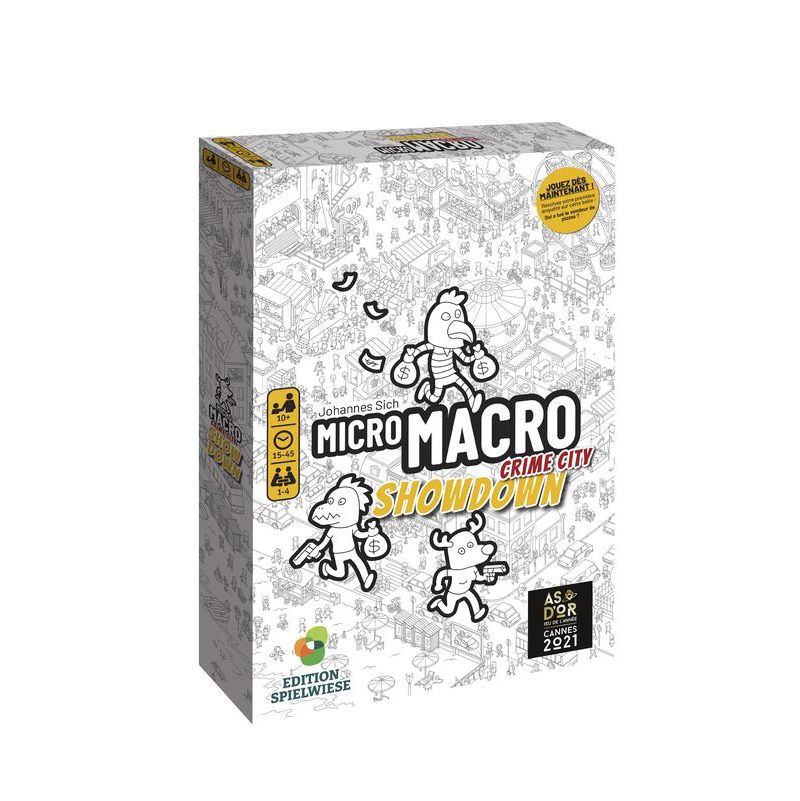 Micro Macro Crime City 4 Showdown  Ikaipaka jeux & jouets Royan