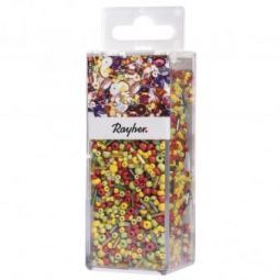 Perles Mix verre, paillettes, fil Rayher Ikaipaka jeux & jouets