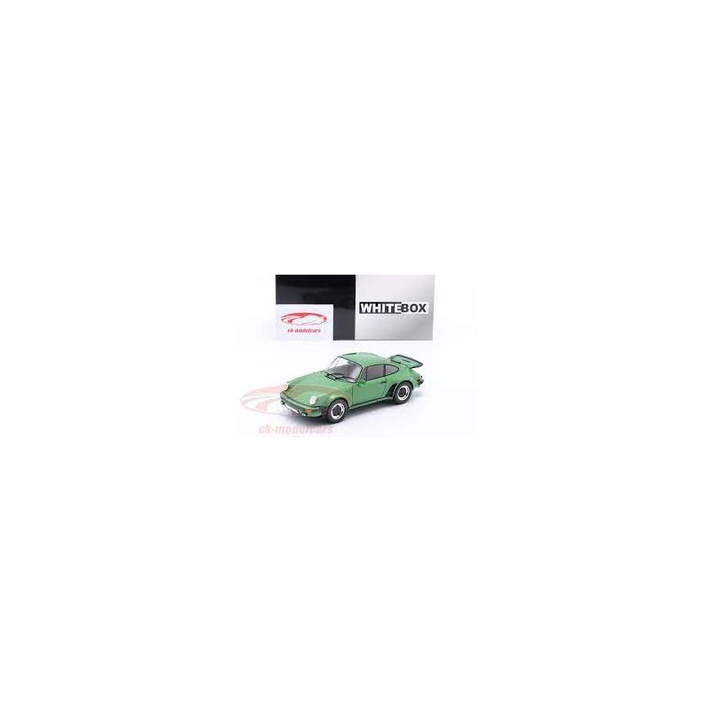 Voiture Miniature Porsche 911 Turbo (930) Verte 1/24  Ikaipaka