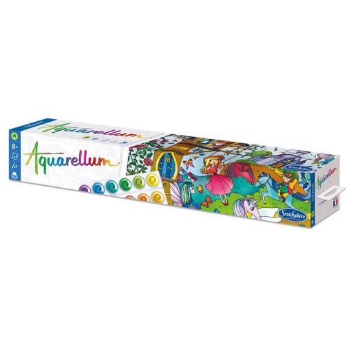 Aquarellum Géant Monde Enchanté Sentosphere Ikaipaka jeux &