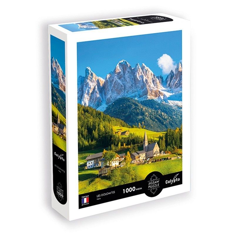 Puzzle 1000p Les Dolomites Italie Sentosphere Ikaipaka jeux &