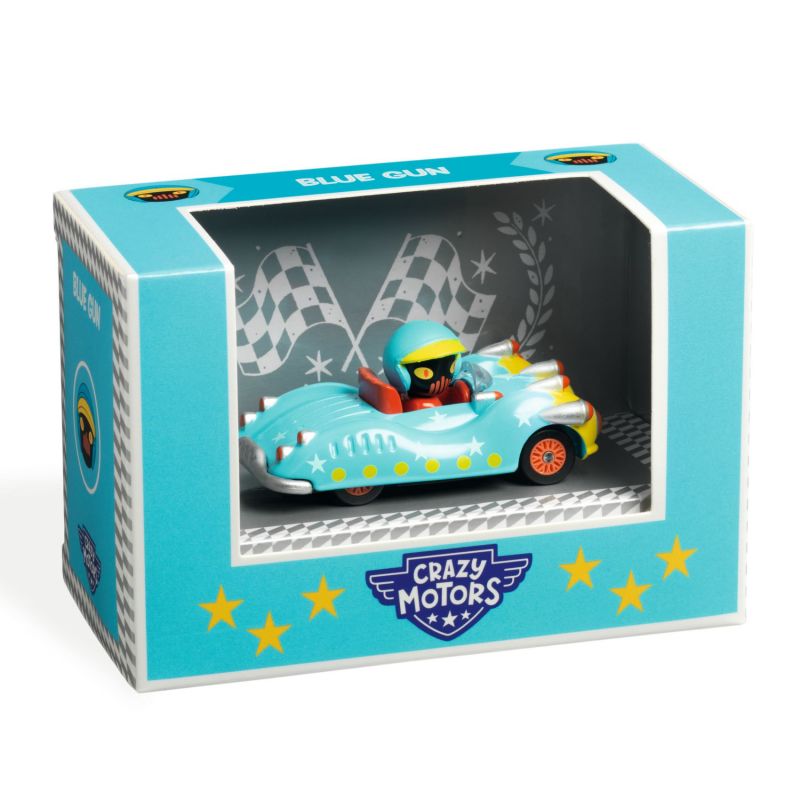 Crazy Motors Blue Gun Djeco Ikaipaka jeux & jouets Royan