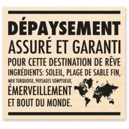Tampon Dépaysement Kesi'Art Ikaipaka jeux & jouets Royan