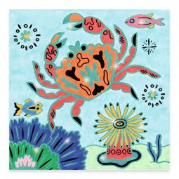 Coloriages brillants Sous la mer Djeco Ikaipaka jeux & jouets