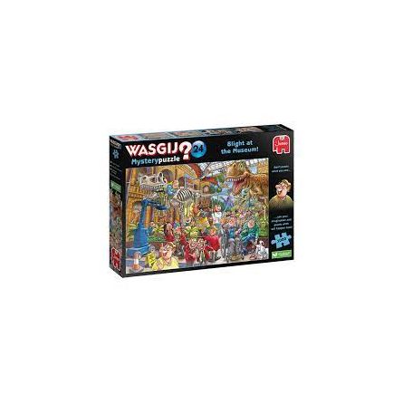 Puzzle Wasgij Mystery 24 1000p Panique au musée Wasgij Puzzle