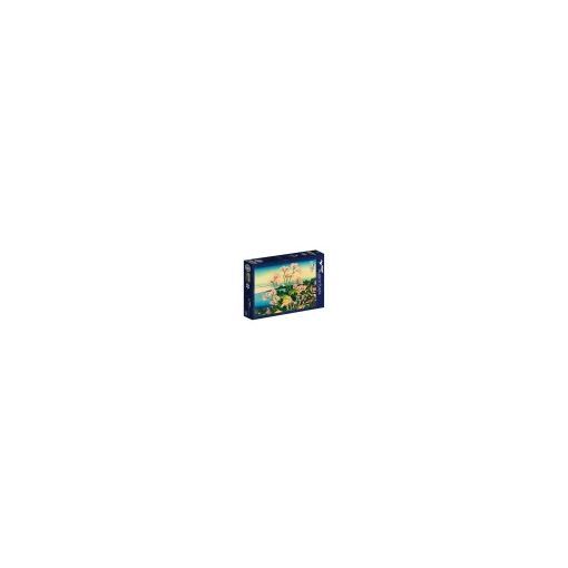 Puzzle 1000p Katsushika Hokusai - Shinagawa on the Tokaido
