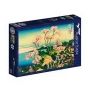 Puzzle 1000p Katsushika Hokusai - Shinagawa on the Tokaido
