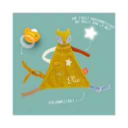 Doudou Z'anepasperdre Renard Moutarde L'oiseau Bateau Ikaipaka