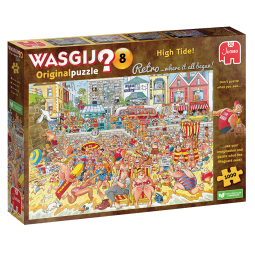 Wasgij Retro Original 08 - 1000 pcs - Raz-de-Marée! Wasgij
