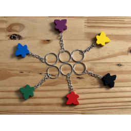 Porte clefs Meeple  Ikaipaka jeux & jouets Royan