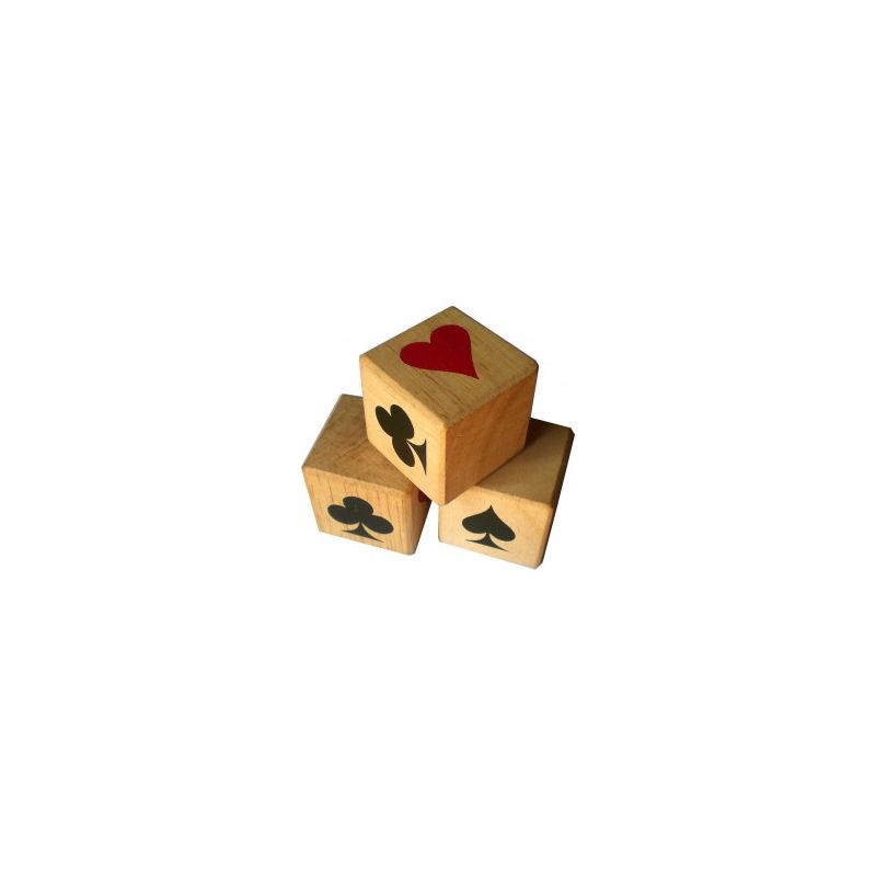 Dé Atout 4 cm  Ikaipaka jeux & jouets Royan
