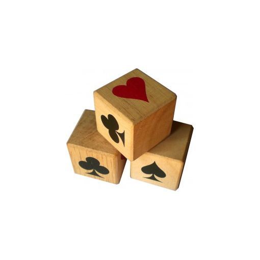 Dé Atout 4 cm  Ikaipaka jeux & jouets Royan