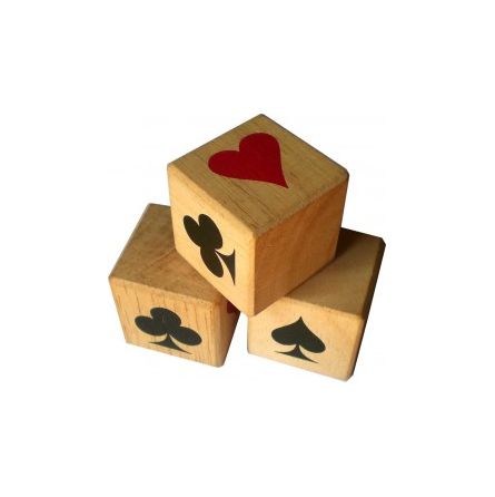 Dé Atout 4 cm  Ikaipaka jeux & jouets Royan