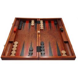 Backgammon bois 40 cm  Ikaipaka jeux & jouets Royan