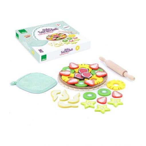 Atelier Tarte aux fruits Bois Vilac VILAC Ikaipaka jeux &
