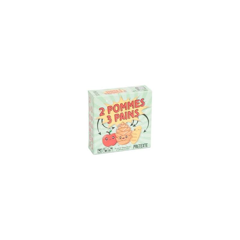 2 Pommes 3 Pains  Ikaipaka jeux & jouets Royan