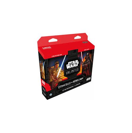 Stars Wars Unlimited: Etincelle de Rébellion Kit Démarrage 