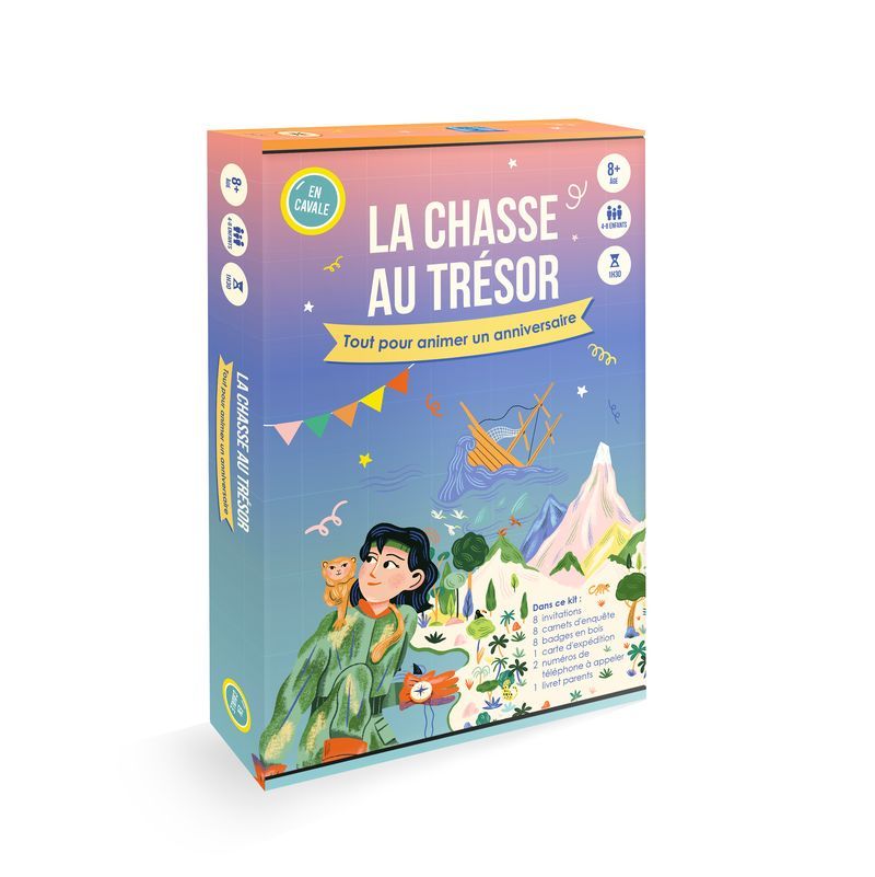 LA CHASSE AU TRESOR - L'ILE TROPICALE  Ikaipaka jeux & jouets