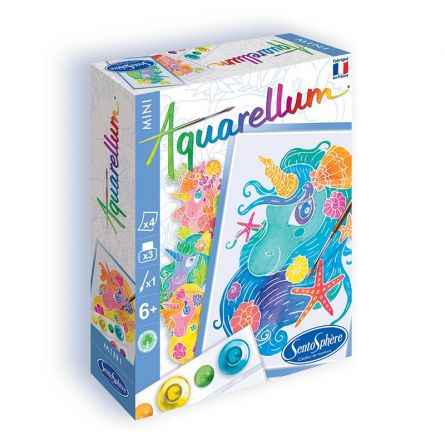 Aquarellum Mini Licornes Sentosphere Ikaipaka jeux & jouets