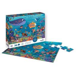Puzzle 36P La vie sous la Mer Sentosphere Ikaipaka jeux &