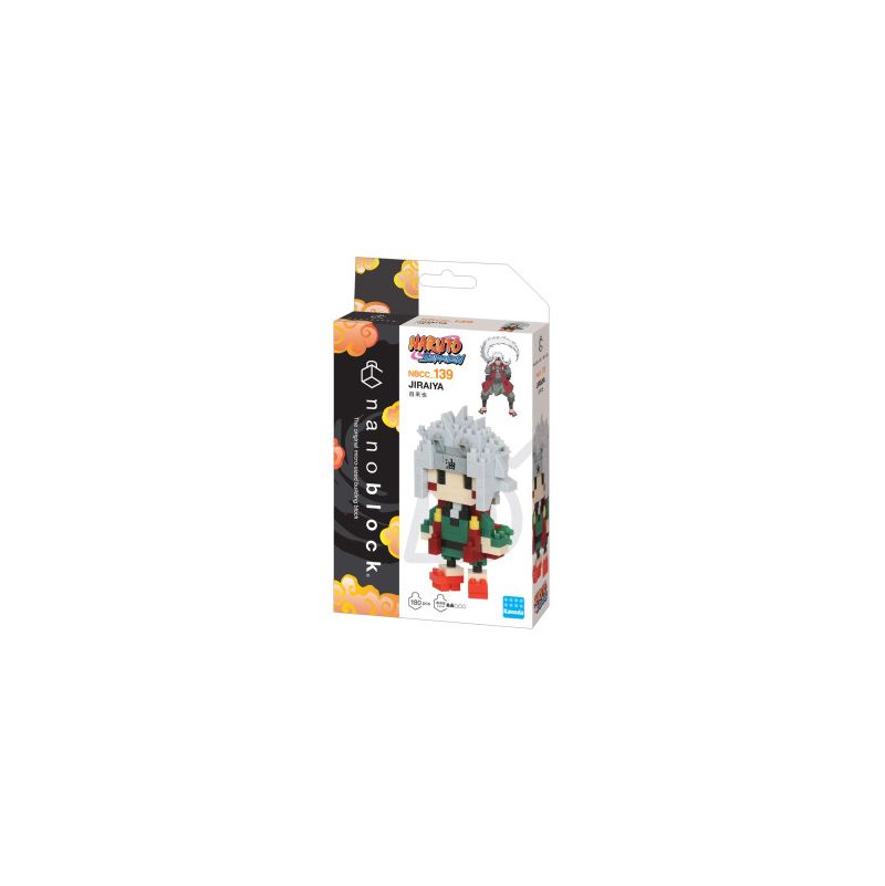 Nanoblock Naruto Shippuden Jiraya nanoblock Ikaipaka jeux &
