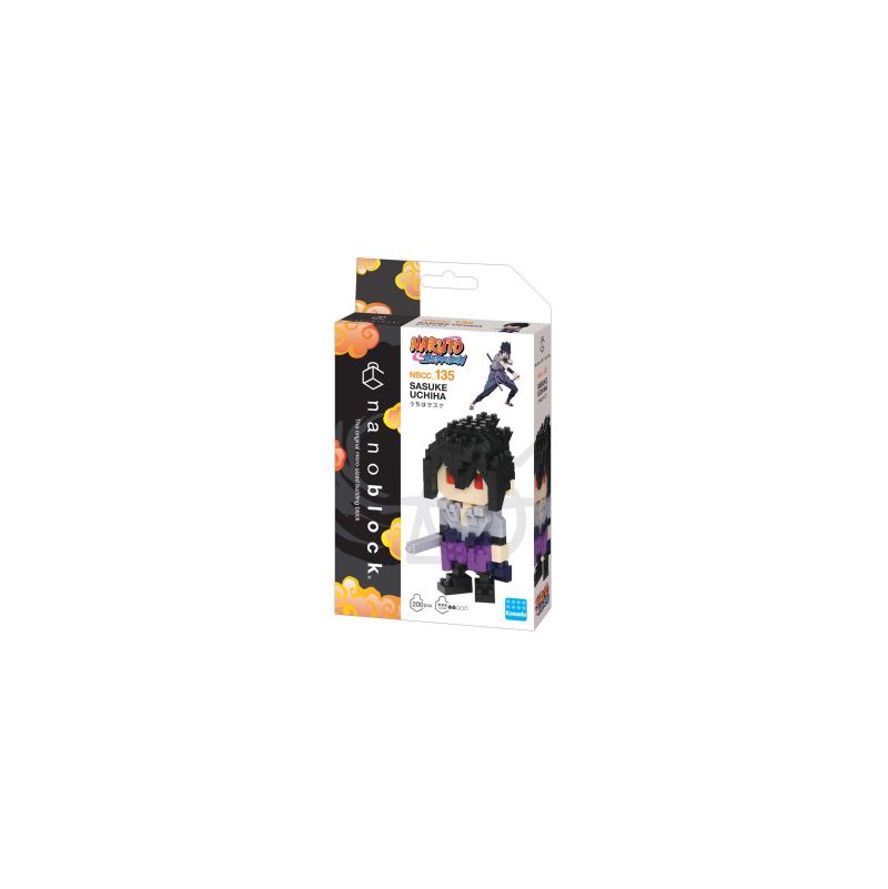 Nanoblock Naruto Shippuden Sasuke Uchiwa nanoblock Ikaipaka