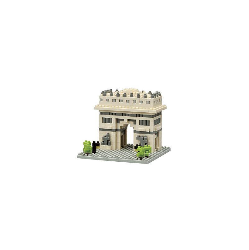 Nanoblock Arc de Triomphe Paris nanoblock Ikaipaka jeux &