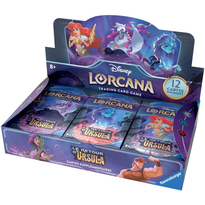 Disney Lorcana Set 4 Le Retour d'Ursula Booster Ravensburger