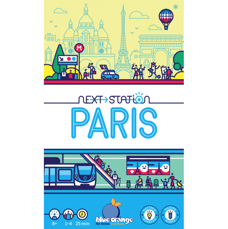 Next Station Paris Blue Orange Ikaipaka jeux & jouets Royan