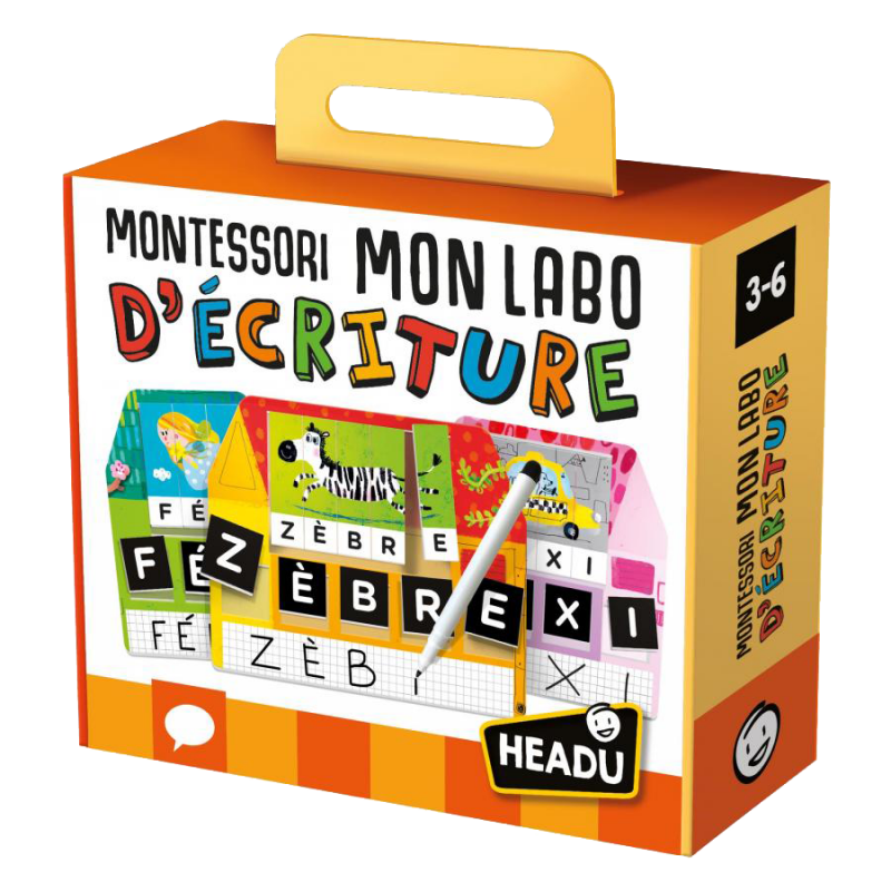 Mon Labo d'Ecriture Montessori Headu Ikaipaka jeux & jouets