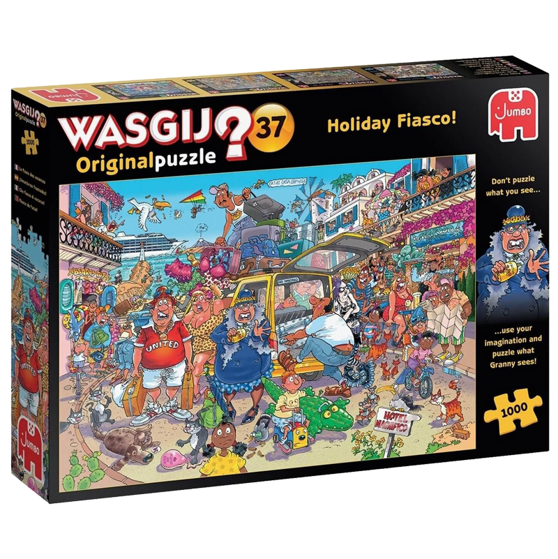 Puzzle 1000p Wasgij Original 37 Le Fiasco des vacances Wasgij
