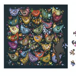 Puzzle Palapeli Poules 239p Curiosi Ikaipaka jeux & jouets Royan