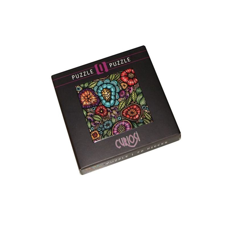 Puzzle Q 72p Fleurs Curiosi Ikaipaka jeux & jouets Royan