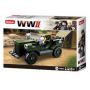 Allied Light Truck Jeep Sluban Sluban Ikaipaka jeux & jouets