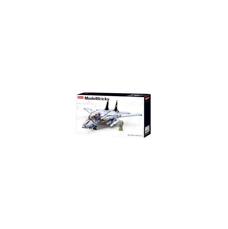 Modern Jet Fighter Sluban Sluban Ikaipaka jeux & jouets Royan