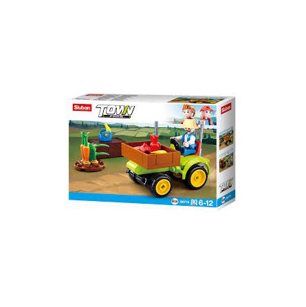 Chariot à fruits Tracteur Sluban Sluban Ikaipaka jeux & jouets